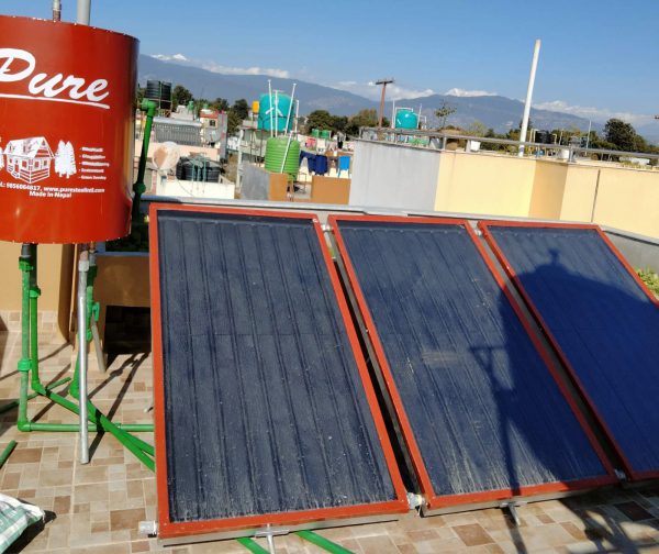 Pure's Solar Water Heater