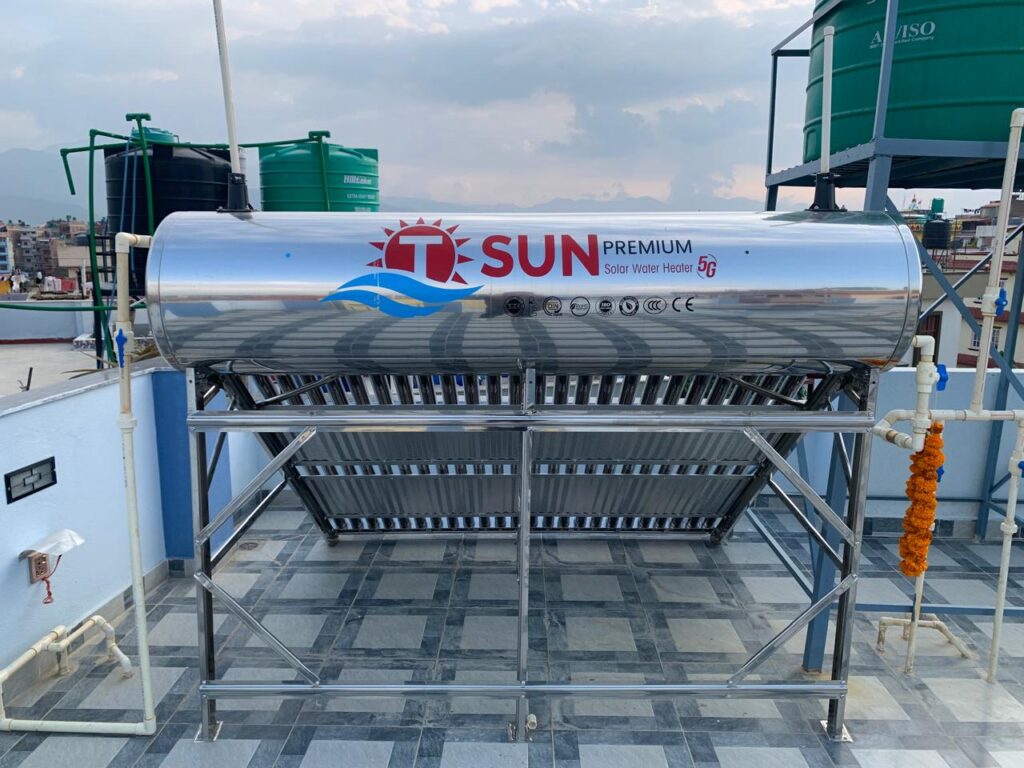 Solar Water Heaters in Nepal