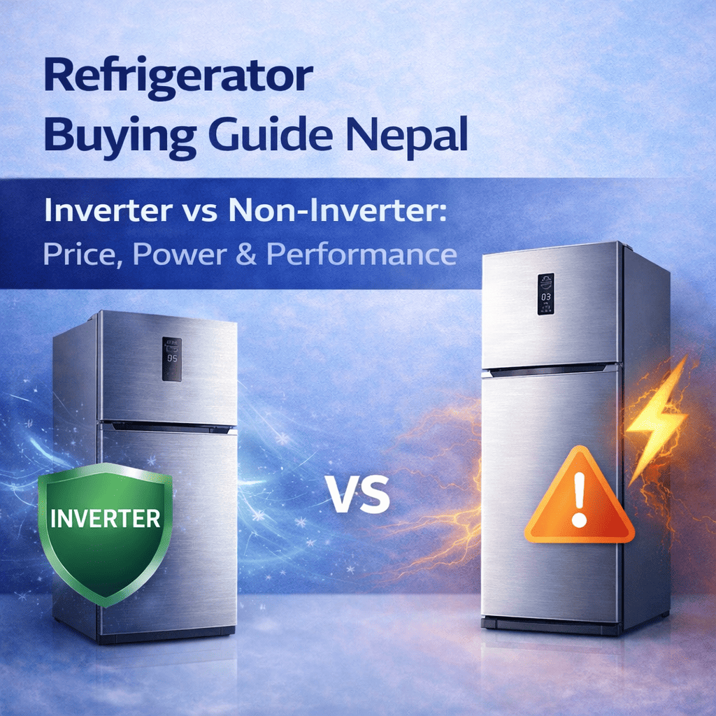 Refrigerator Buying Guide Nepal – Inverter vs Non-Inverter