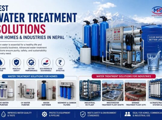 Best Water Treatment Solutions for Homes & Industries in Nepal