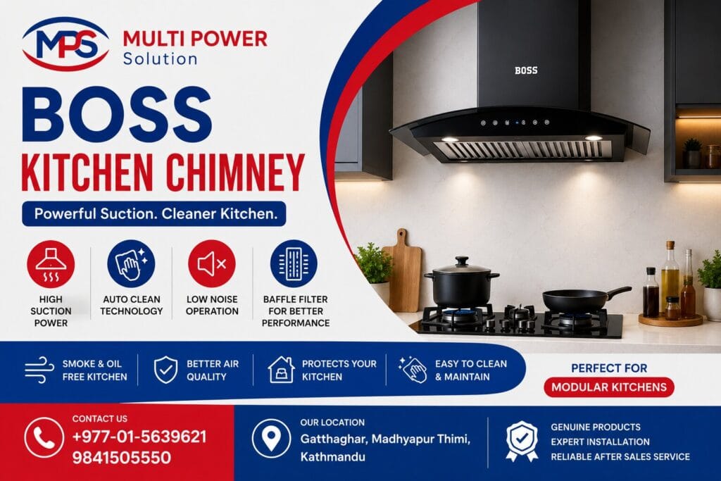 Boss Kitchen Chimney price in nepal